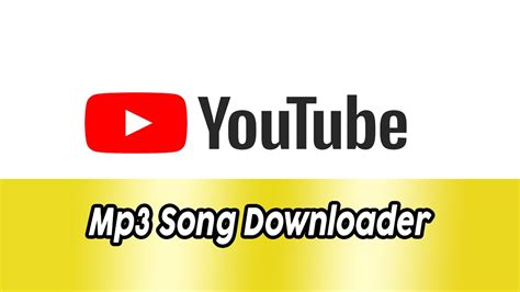 download youtube mp3 songs