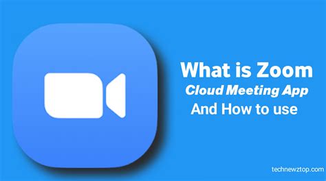 download zoom cloud meeting app for laptop