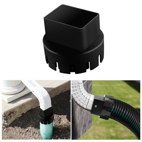 Downspout Adapter Weeping Tile