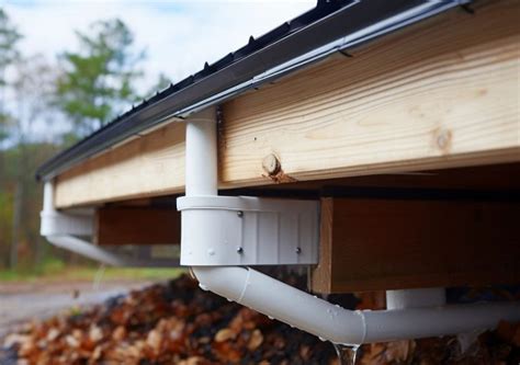 Downspout Connection Gutter