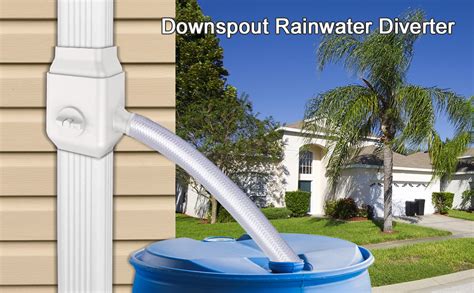 Downspout Diverter Options