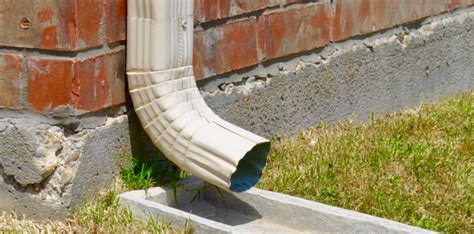 Downspout Not Connected