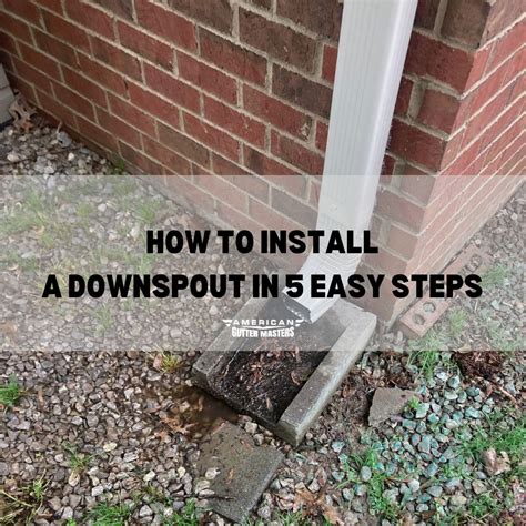 Downspout Spout Connection