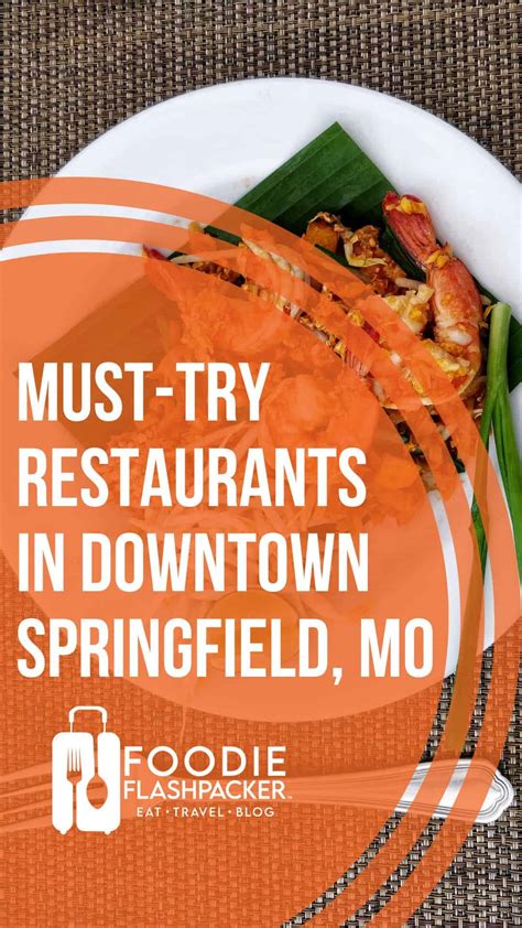Discover the Flavor Scene: Top Downtown Springfield Restaurants