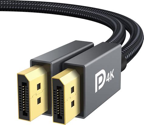 DP to HDMI, gofanco Gold Plated 3 Feet DisplayPort to HDMI Cable for DisplayPortequipped