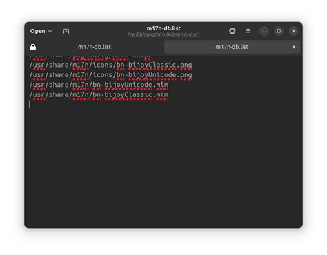 dpkg files list file for package is missing final newline