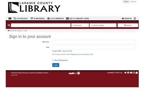 dpl library account login