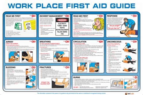 Dpw Printable First Aid Posters
