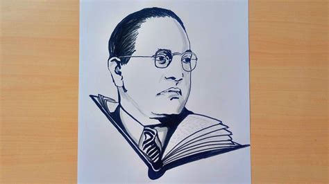 Learn How to Draw Babasaheb Ambedkar (Politicians) Step by