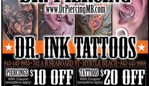 Dr. Ink Tattoo | Myrtle Beach Resorts | Myrtle beach resorts, Myrtle