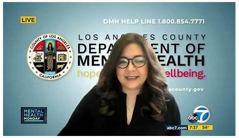 LACDMH Director Dr. Lisa H. Wong featured on ABC7's Mental Health