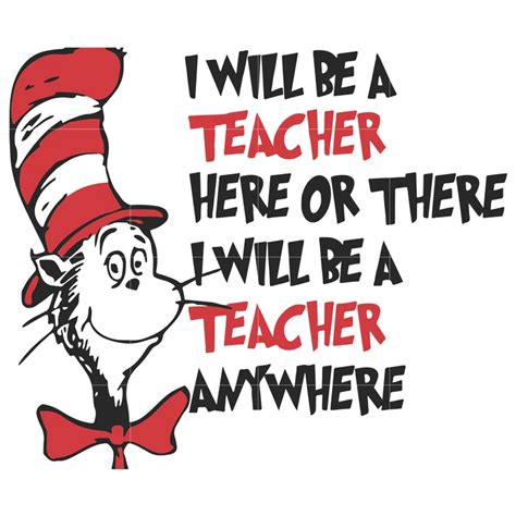 Teaching is my Thing, Dr Seuss, Dr seuss svg , cat in the hat , cat svg