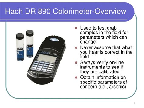 Dr/890 Colorimeter Error 4