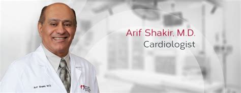 dr arif shakir cardiology