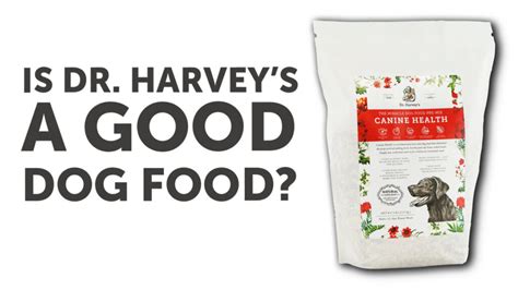dr harvey dog food review