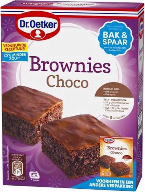 dr oetker brownie mix instructions