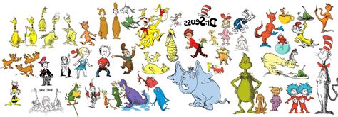 Dr Seuss Book Characters