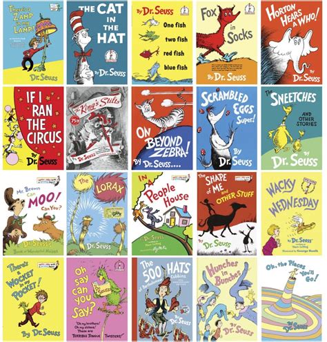 Dr Seuss Book Printable