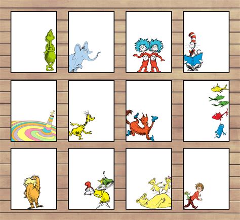 Dr Seuss Printable Classroom Decor