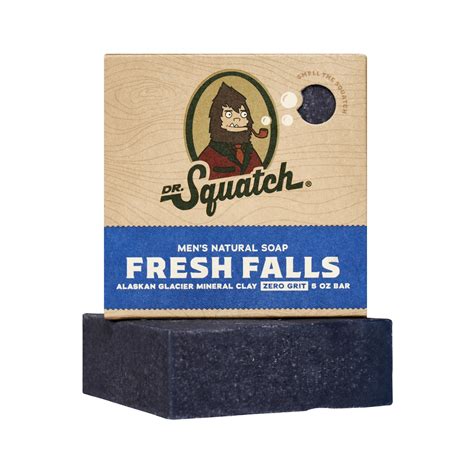dr squatch fresh falls soap