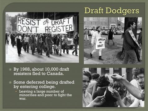 Draft Dodger Meaning War