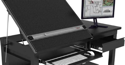 Drafting Table With Computer Desk