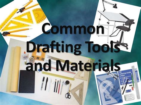 Drafting Tools Slideshare