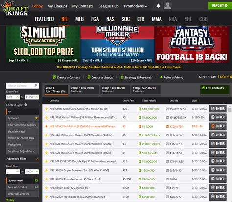 Draftkings Fantasy In Florida