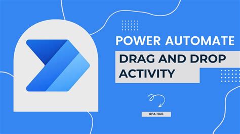 drag and drop power automate desktop