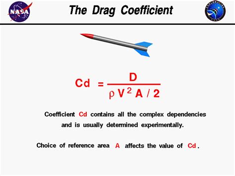 Drag Coefficient Area