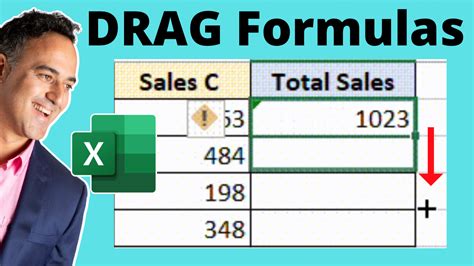 Drag Excel Formula