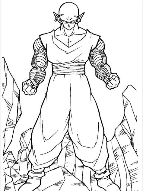Dragon Ball Printable Piccolo