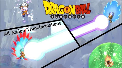 dragon ball terraria transformations