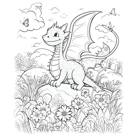 dragon coloring resources
