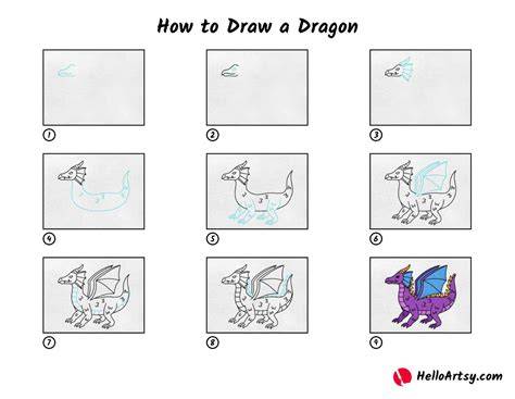 dragon drawing for beginners