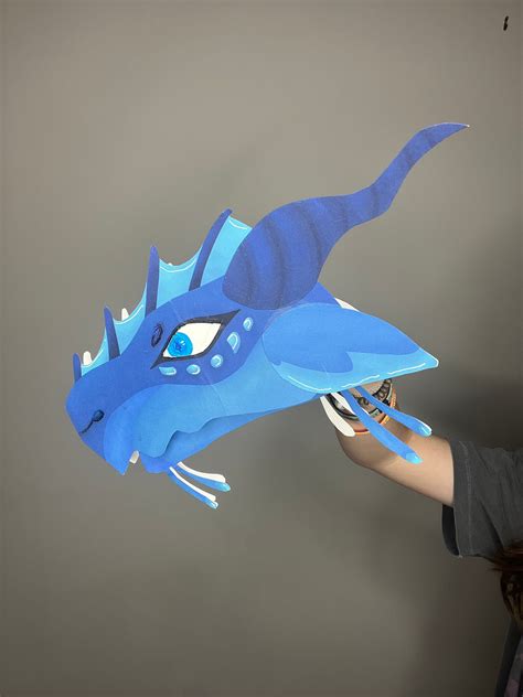 dragon drawing puppet