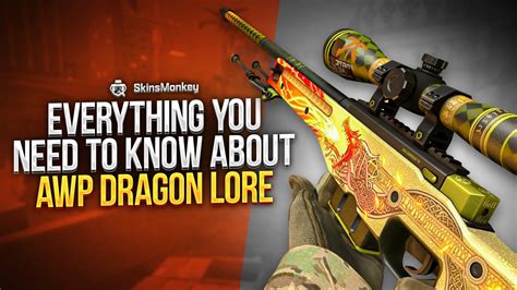 AWP Dragon Lore (FieldTested) CSGO Skin Showcase YouTube