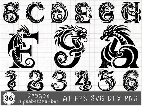 Download dragon-numbers SVG