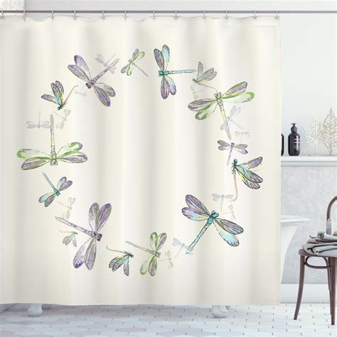 Dragonfly Shower Curtain Hooks Antique Bronze Clear or Etsy