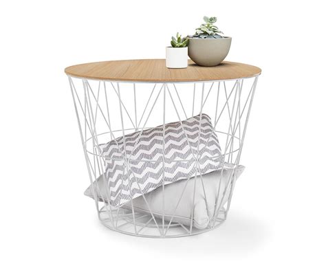 PrimoLiving Design Drahtkörbe in 4 Größen Drahtkorb Tisch Korb mit