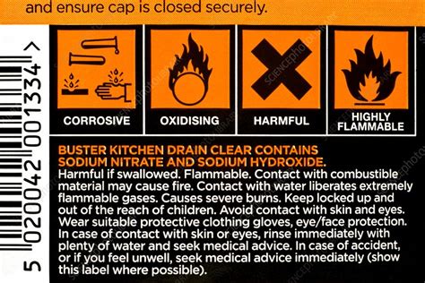 Drain Cleaner Hazards