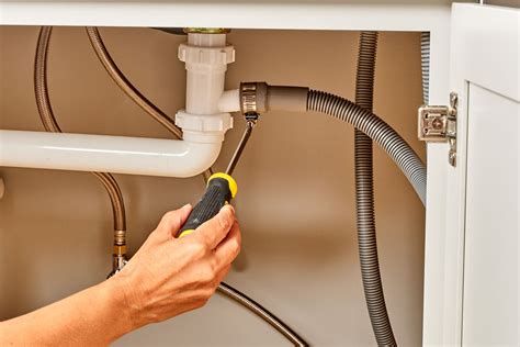 drain dishwasher clogged