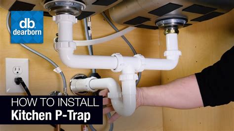Drain Trap Under Kitchen Sink