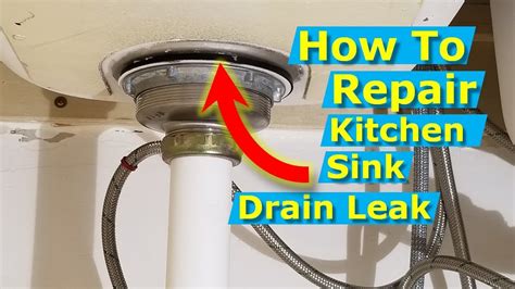 Drain Under Sink Leaking