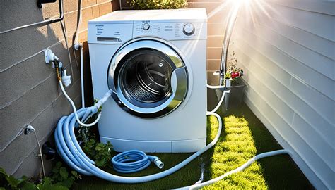 Draining A Washing Machine Outside