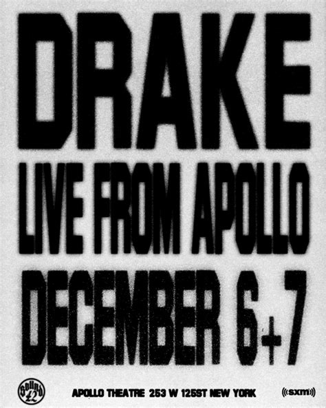 drake at the apollo buy tickets