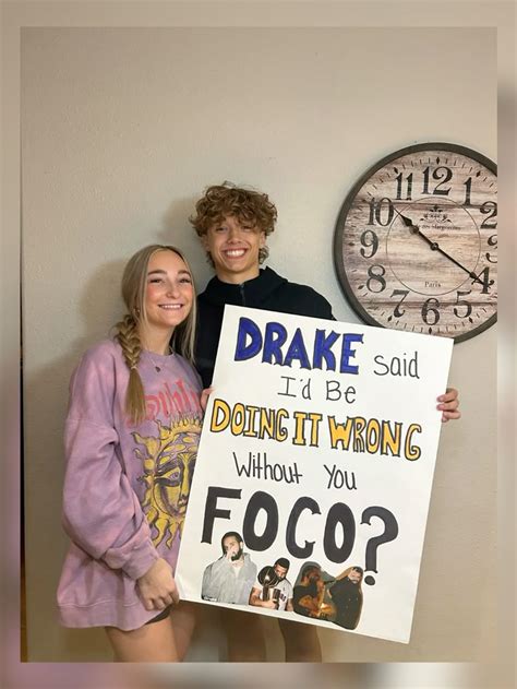 Drake Lyrics Hoco Proposal