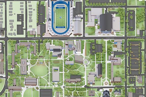 drake university campus map