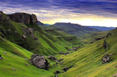 drakensberg landscape