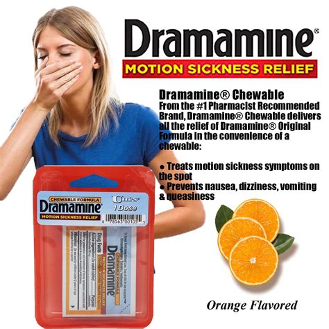 dramamine nausea